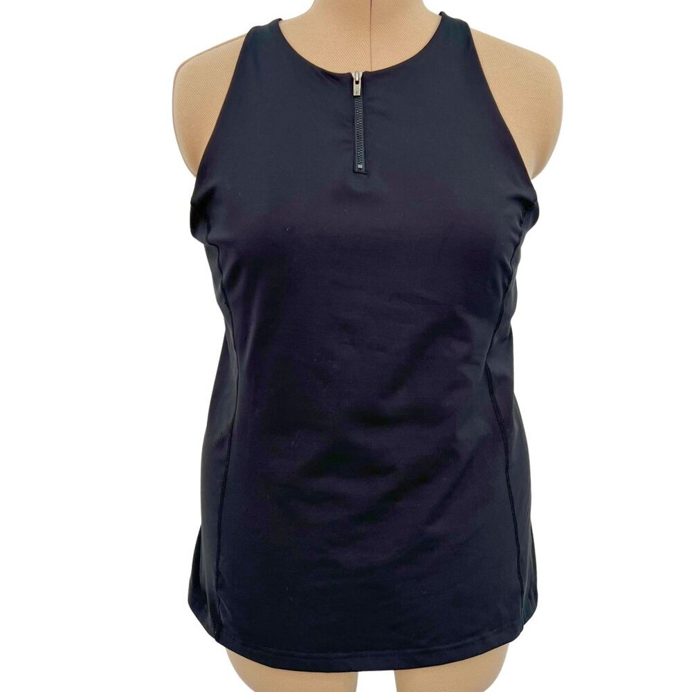 XL - EUC - Lucy Workout Tank - Zip Front